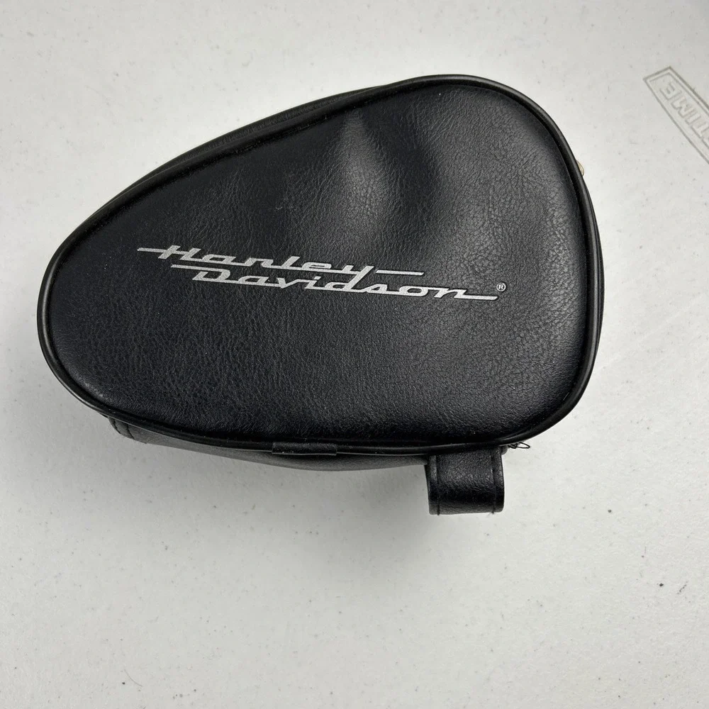 Harley Davidson Tank Shaped Saddlebag Toiletry Cosmetic Bag, Unisex